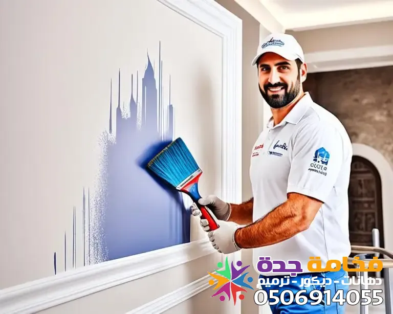 أفضل دهانات جدران داخلية  بحي الريان بجدة لأنواع الدهانات